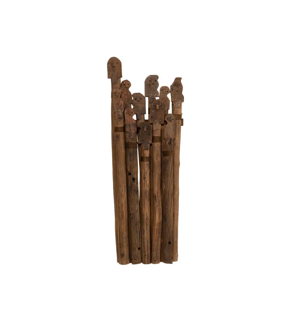 Wieszak WALL DECO BE MIND 180 cm naturalny