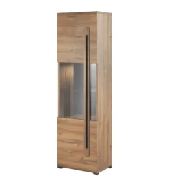 Witryna TULSA 60 cm w optyce dąb Grandson