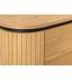 Witryna ATELIER 140 cm kolor naturalnego dębu