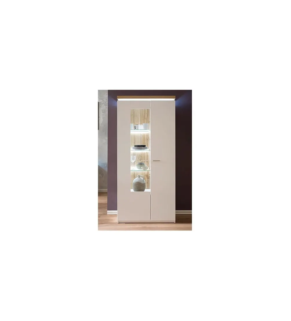 Witryna CALI 88 Cm Biała