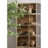 Witryna CASA 236 cm drewno sosny piaskowy