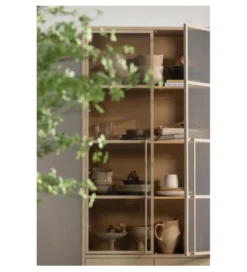 Witryna CASA 236 cm drewno sosny piaskowy
