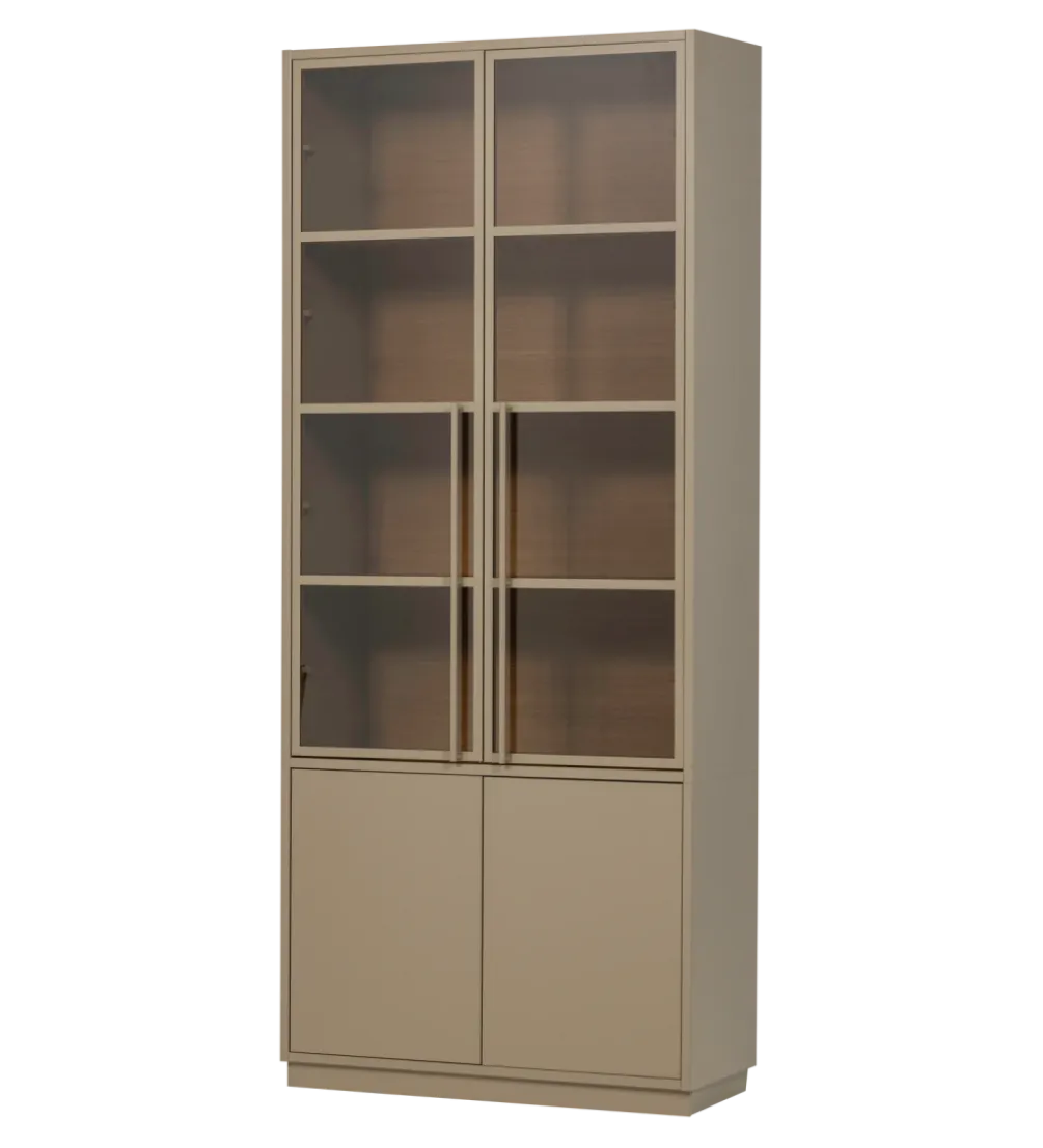 Witryna CASA 236 cm drewno sosny piaskowy