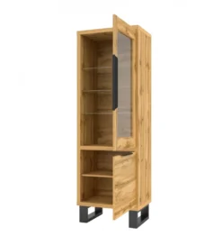 Witryna Halle 64 cm w optyce dąb wotan