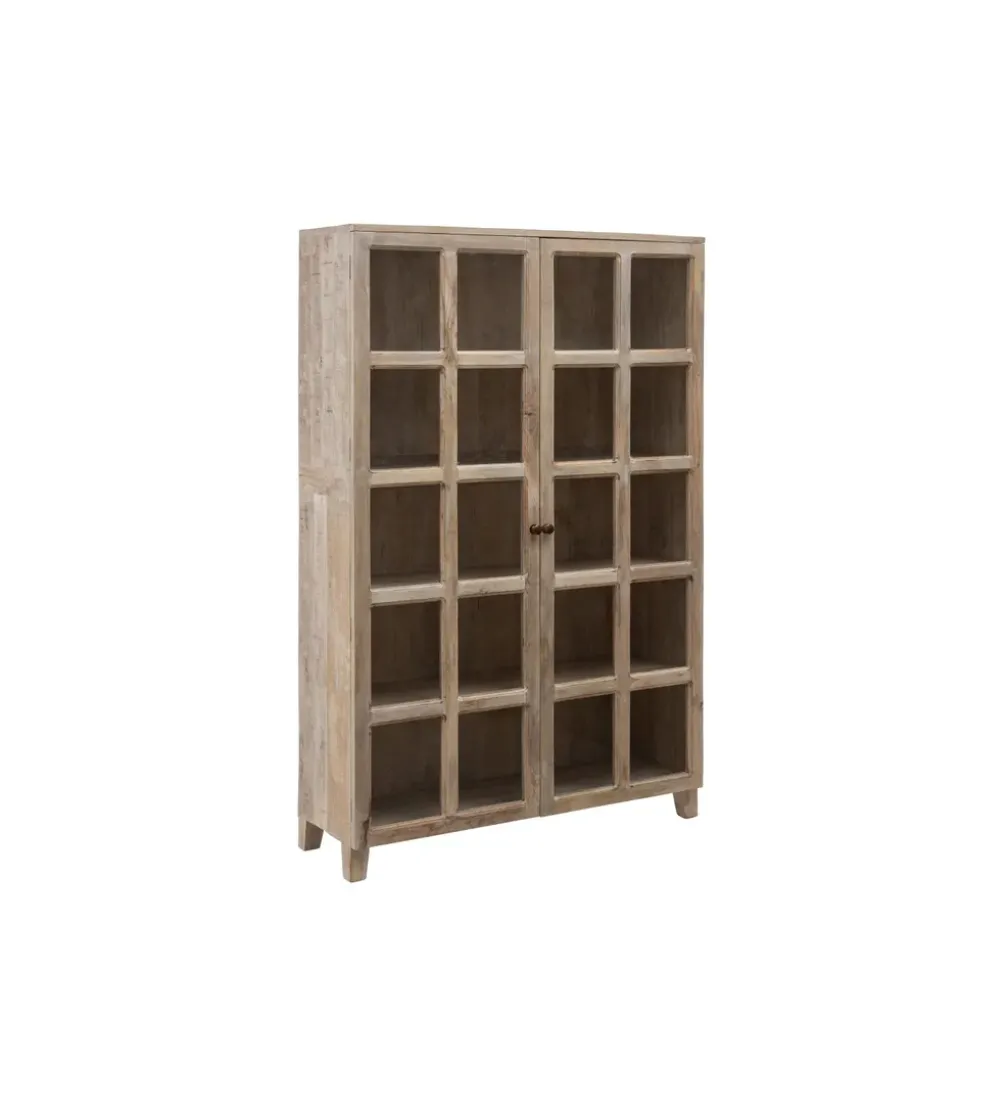 Witryna Iron Craft II 115 cm drewno mango