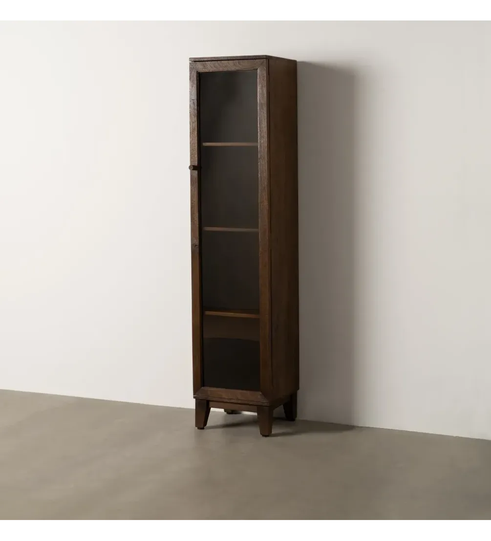 Witryna KOST 180 cm drewno mango brązowy