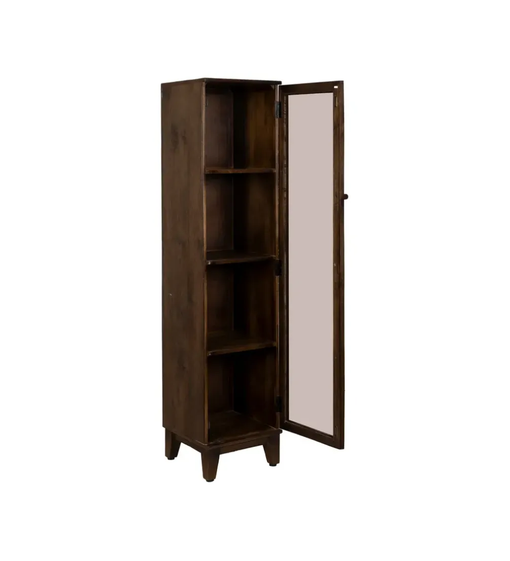 Witryna KOST 180 cm drewno mango brązowy