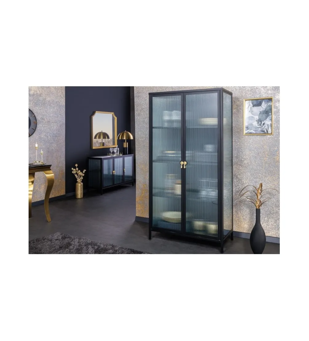 Witryna OLIMPIA II 80 cm czarna