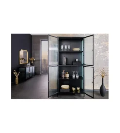 Witryna OLIMPIA II 80 cm czarna