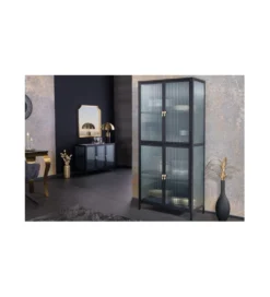 Witryna OLIMPIA II 80 cm czarna