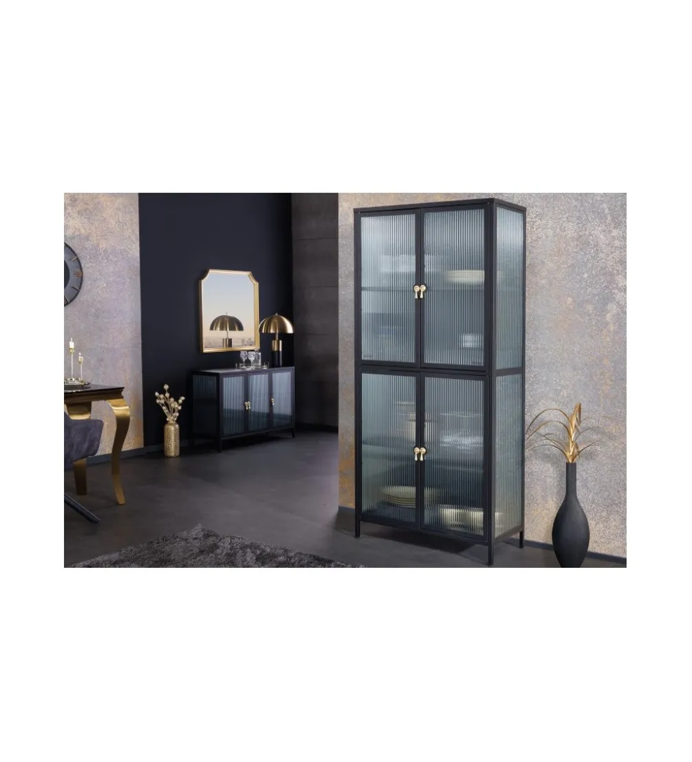 Witryna OLIMPIA II 80 cm czarna