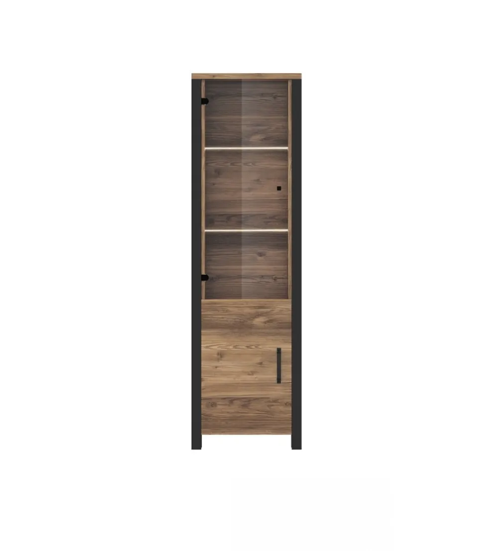 Witryna OLIN WM 56 cm w optyce świerku Appenzeller