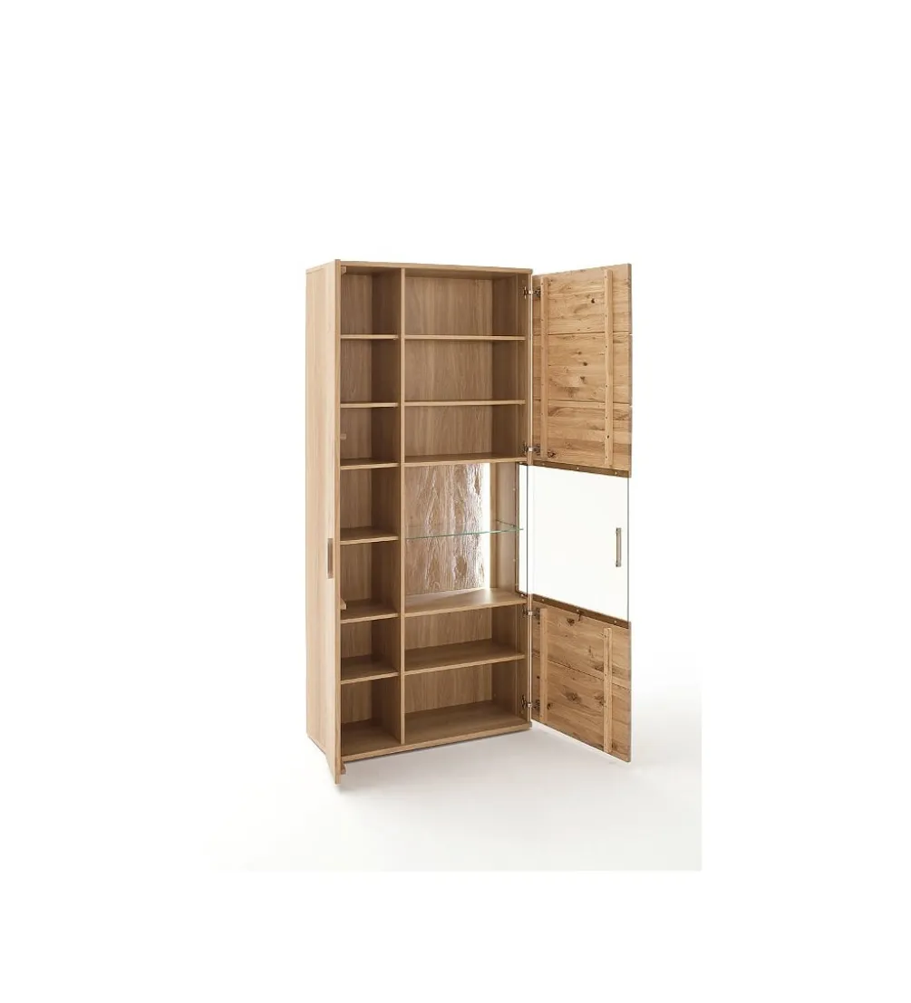 Witryna SANTORI 90 cm dębowa