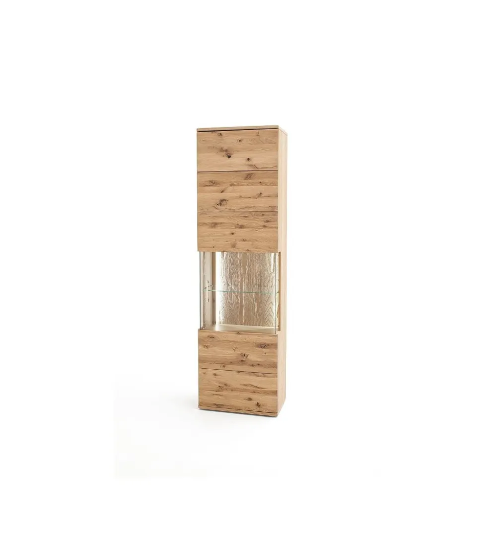 Witryna SANTORI 60 Cm Dębowa prawostronna