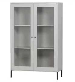 Witryna XAM 155 cm zimno szary