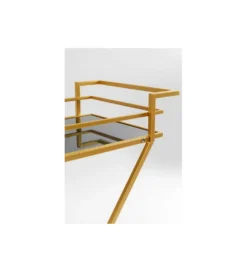 Wózek do serwowania Trolley Piramids 65 cm złoty