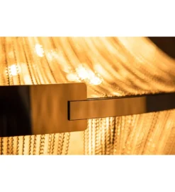 Żyrandol Royal 70 cm srebrny