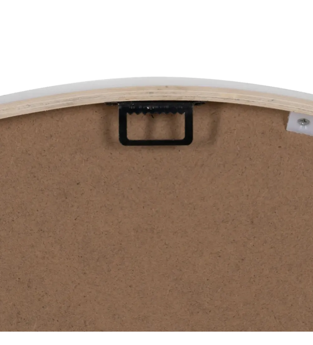 Zegar KUMINA 60 cm naturalny biały