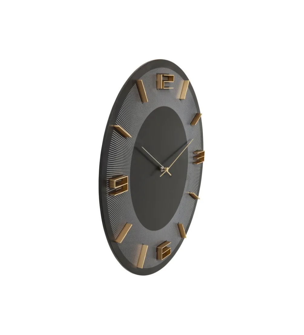 Zegar Leonardo 49 cm czarny