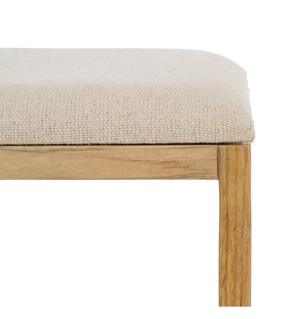 Zestaw 2 ławek BELLAMONTE 115 cm 106 cm drewno teak