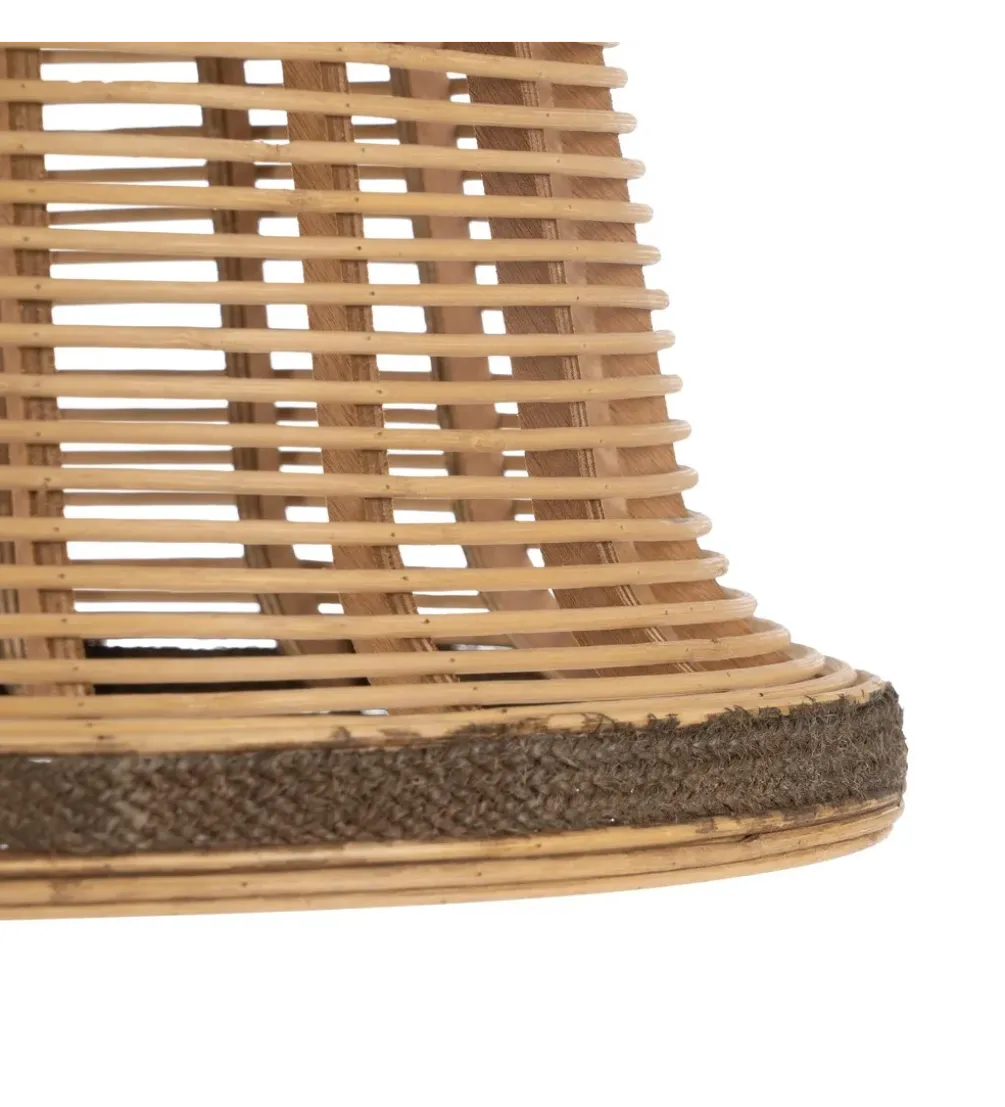 Zestaw 2 lamp wiszących WIESEM 41 i 33 cm naturalne