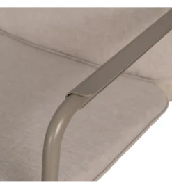 Zestaw ogrodowy OMAMA Szary 2 fotele + sofa + stolik