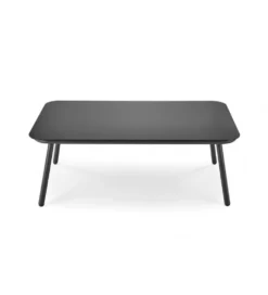 Zestaw ogrodowy ROCCA ciemnoszary - sofa + 2 x fotel + ława