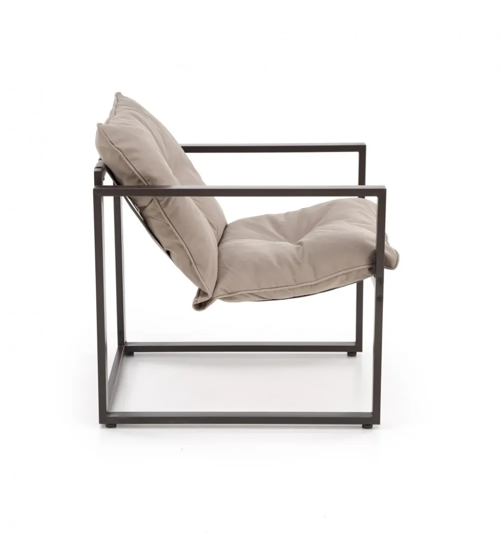 Zestaw ogrodowy SHARK brązowy - sofa + 2 x fotel + ława