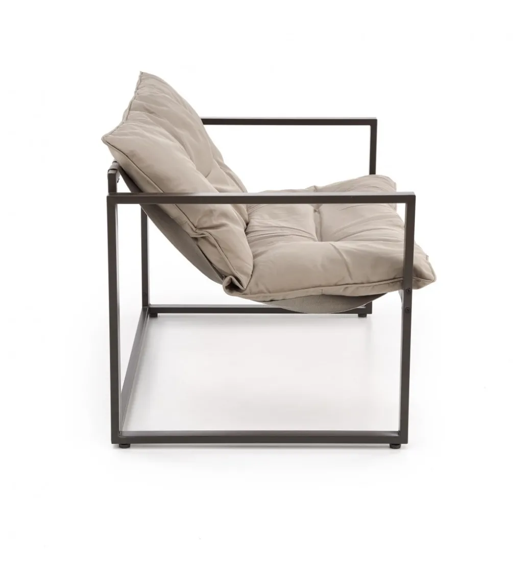 Zestaw ogrodowy SHARK brązowy - sofa + 2 x fotel + ława