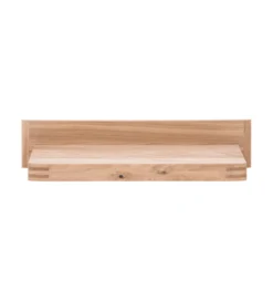 Zestaw 2 półki wiszące SALVADOR 90 cm w optyce dębu naturalny