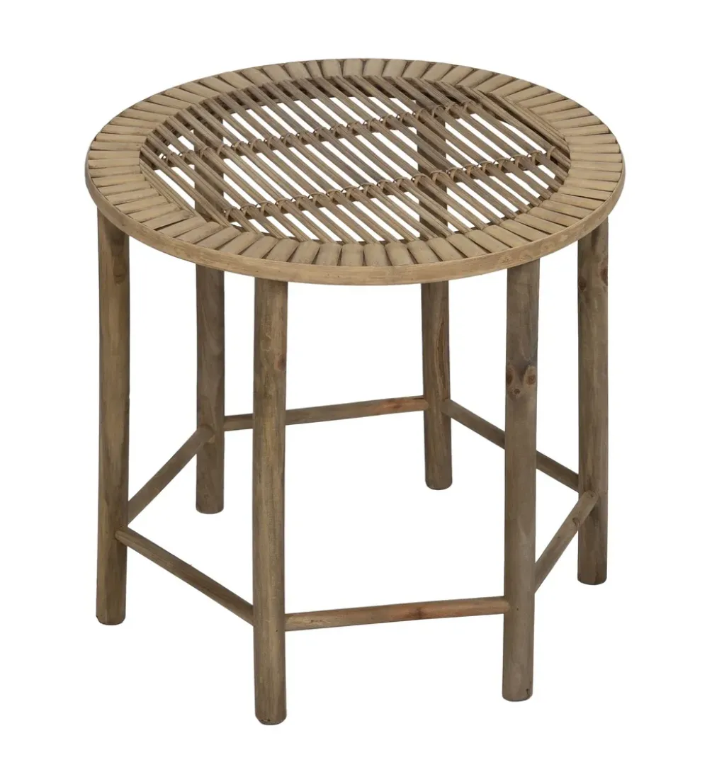 Zestaw stolików BAMBÚ 50 cm 38 cm bambus