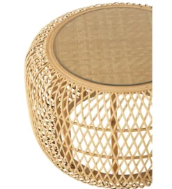Zestaw 2 stolików kawowych AFRICA 80 cm 53 cm