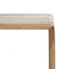 Zestaw 3 stolików kawowych BELLAMONTE 65 cm 55 cm 35 cm naturalnych