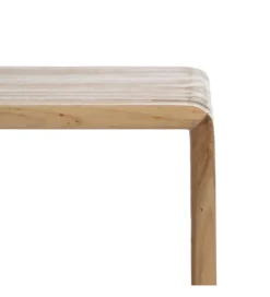 Zestaw 3 stolików kawowych BELLAMONTE 65 cm 55 cm 35 cm naturalnych