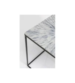 Zestaw 3 stolików kawowych RAY SQUARE 37 cm 43 cm 48 cm