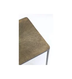 Zestaw 3 stolików kawowych RAY SQUARE 37 cm 43 cm 48 cm