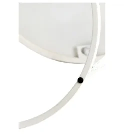 Zestaw 2 stolików kawowych SADAR 50 cm 52 cm białe