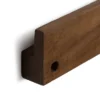 Zestaw 2 Stolików nocnych wiszących NOHENY 55 cm drewno mango